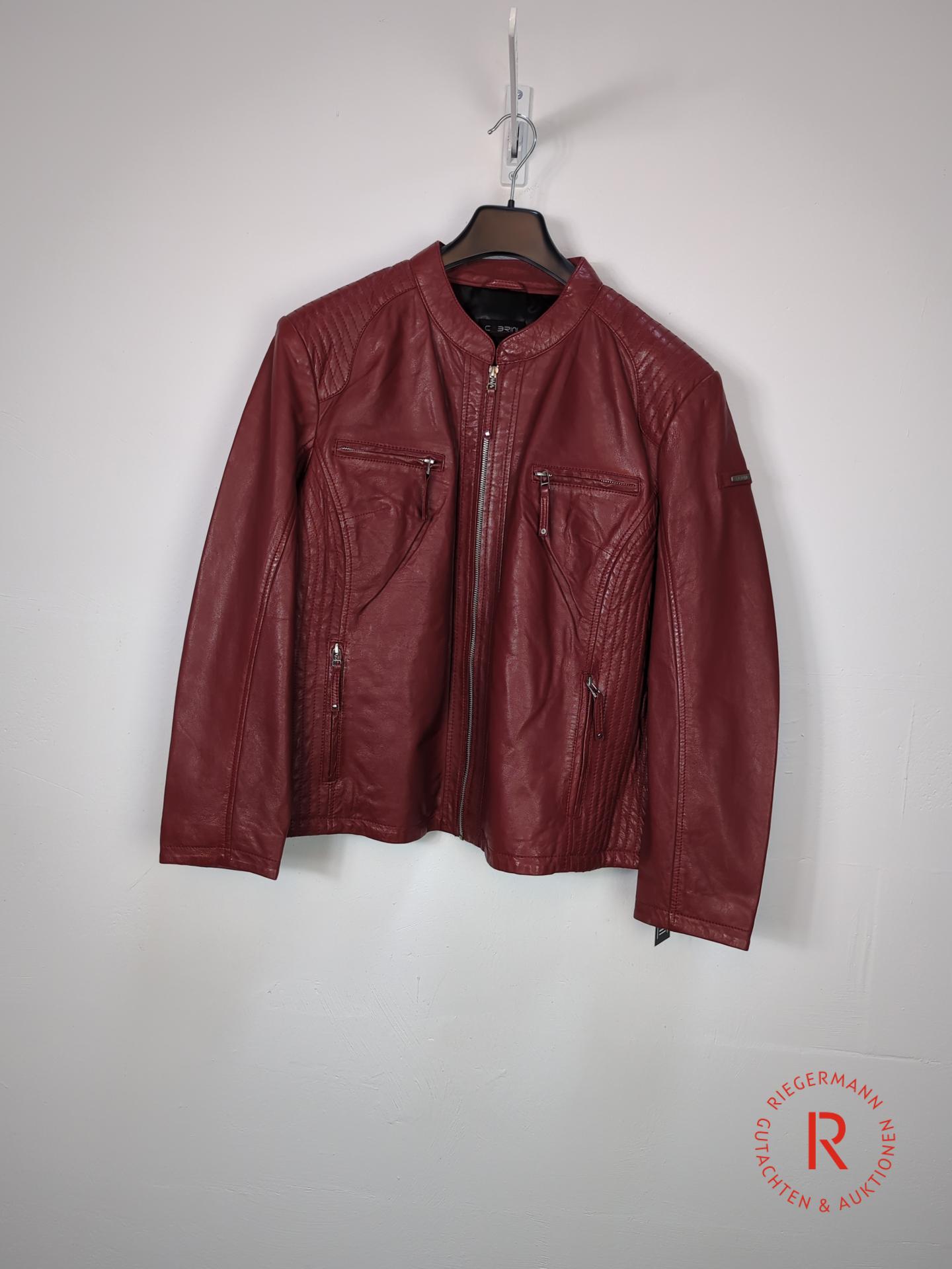 DAMEN LEDERJACKE GRÖSSE 50